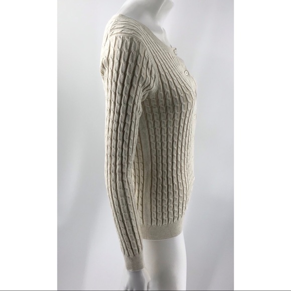 Tommy Hilfiger Cream Cable Knit Sweater NWT - Picture 2 of 6